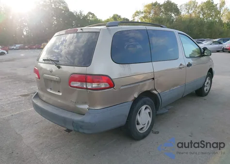 2001 Toyota Sienna Le from USA, damaged, VIN 4T3ZF13C81U351110